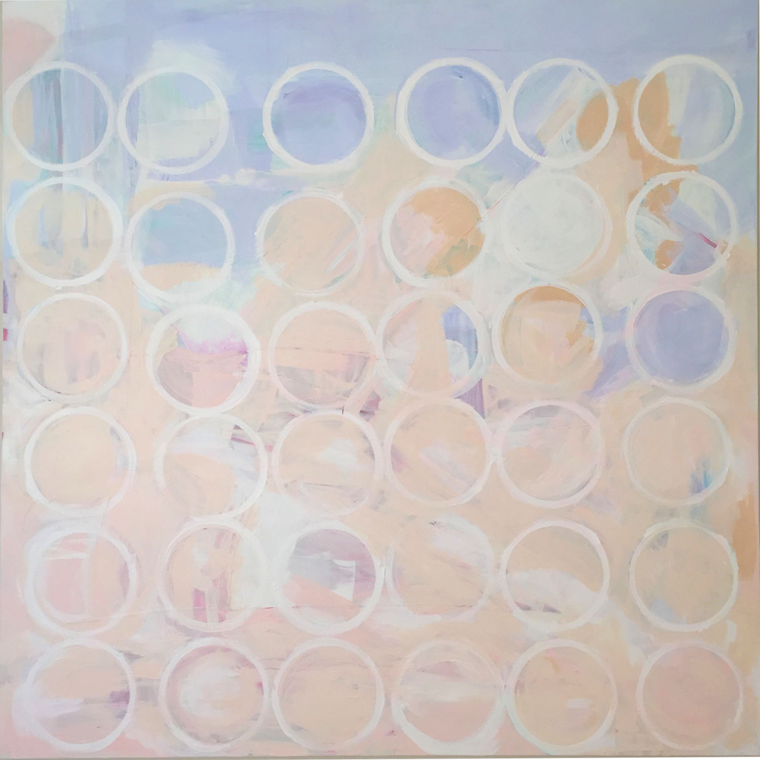 S.I.S. is a large original painting by Caitlin Wheeler in Washington, DC