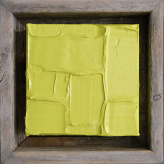 Spring Hill Summer IV is part of a ten part series of small scale original paintings by Caitlin Wheeler in Washington DC