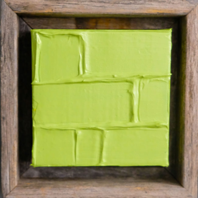 Spring Hill Summer VIII is part of a ten part series of small scale original paintings by Caitlin Wheeler in Washington DC