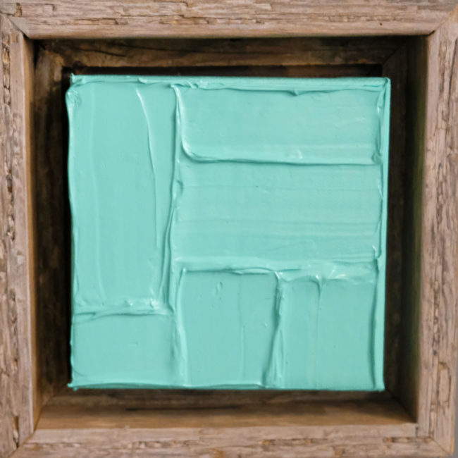 Spring Hill Summer X is part of a ten part series of small scale original paintings by Caitlin Wheeler in Washington DC