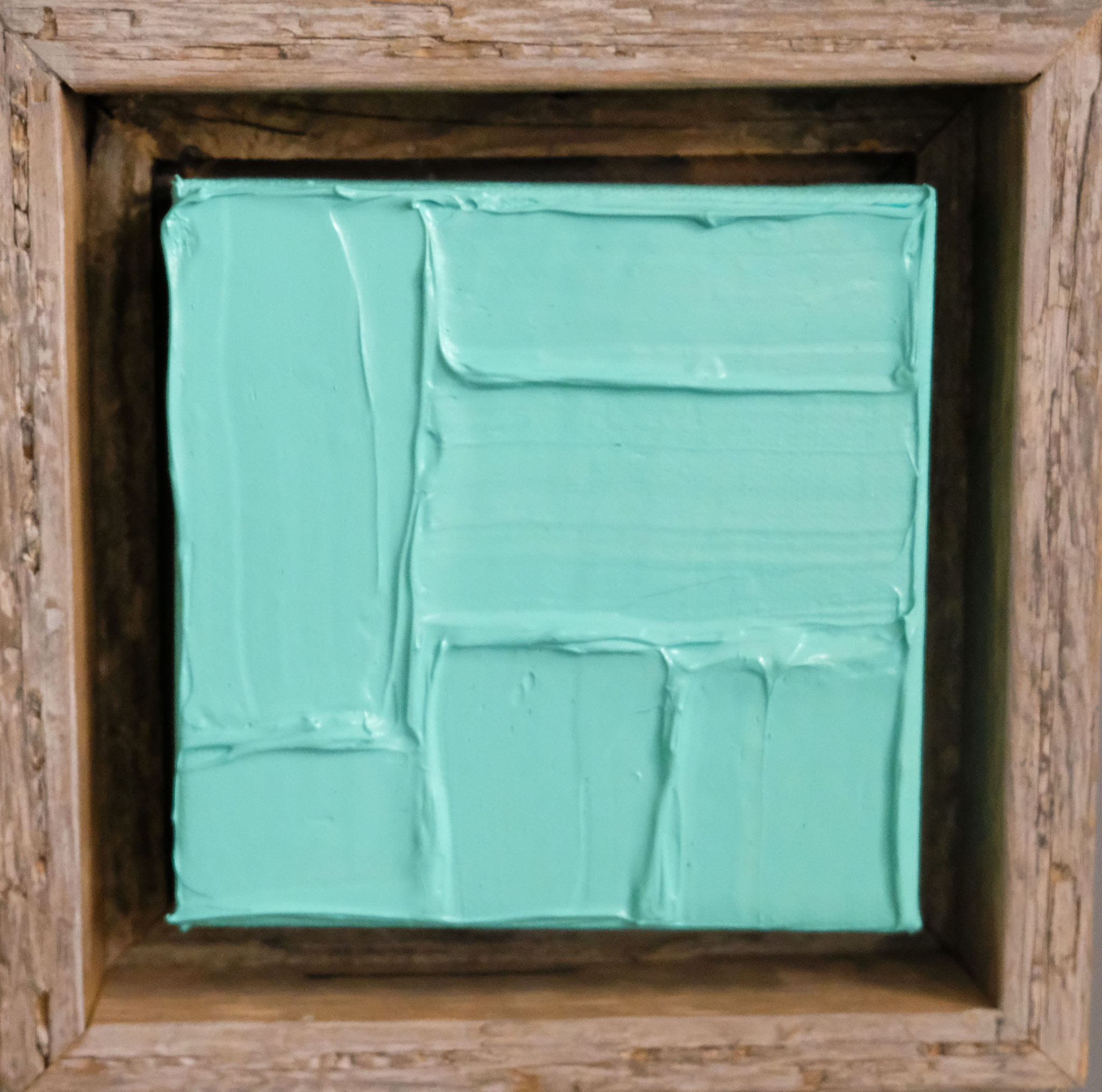 Spring Hill Summer X is part of a ten part series of small scale original paintings by Caitlin Wheeler in Washington DC
